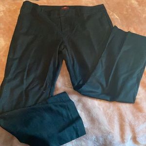 Merona black straight leg pants size 18